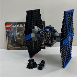 LEGO 7263 Star Wars TIE Fighter Original Trilogy Edition Light up Darth Vader